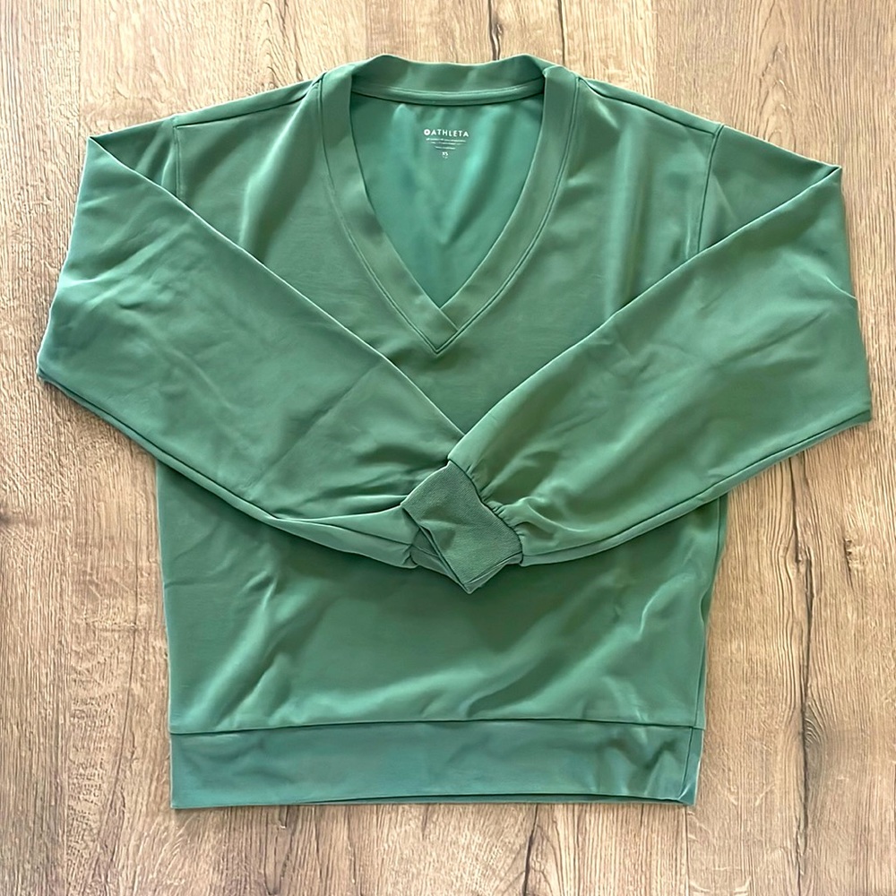 Athleta V-neck sweatshirt